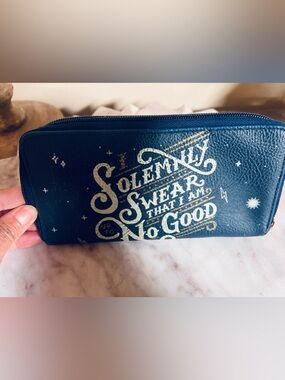 Harry Potter "I Solemnly Swear" Zip-Around Wallet